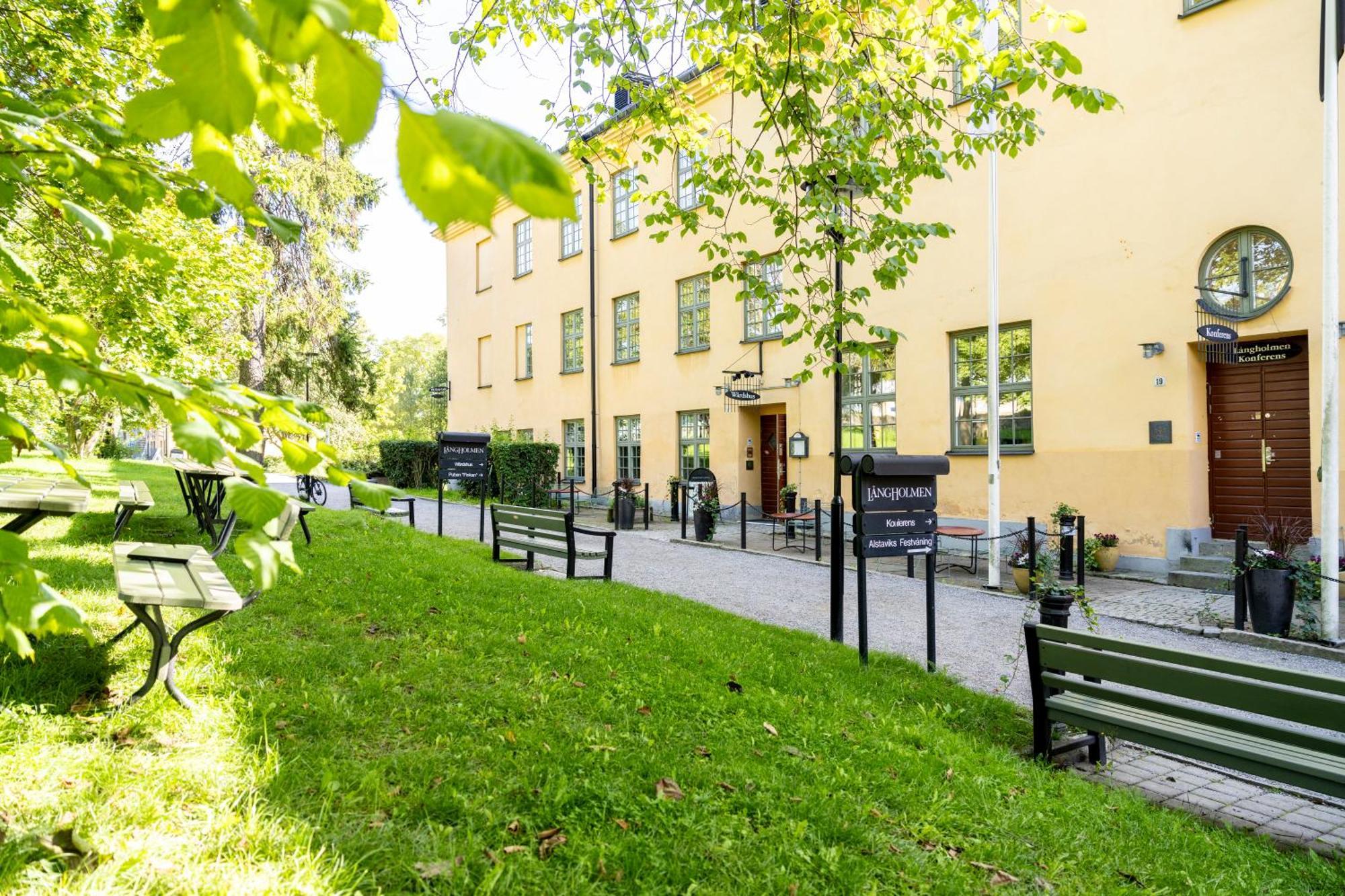 Långholmen Hotell Stoccolma Esterno foto