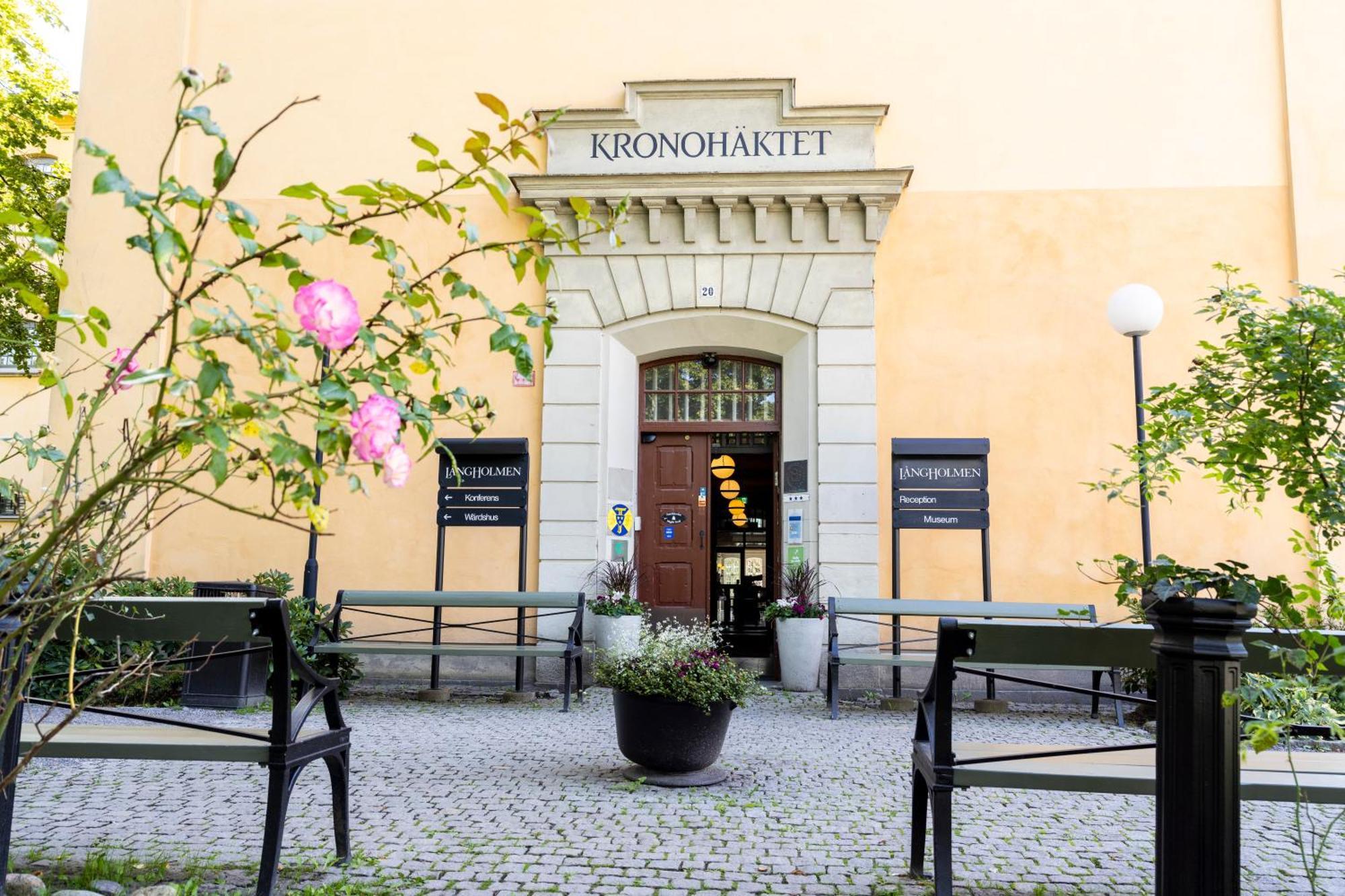 Långholmen Hotell Stoccolma Esterno foto